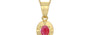 Ashtadhatu Ruby Pendant Fine Quality (P11)