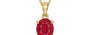 Ashtadhatu Ruby Pendant Limited Quality (P10)