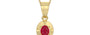 Ashtadhatu Ruby Pendant Limited Quality (P11)