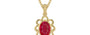 Ashtadhatu Ruby Pendant Limited Quality (P3)