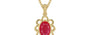 Ashtadhatu Ruby Pendant Prime Quality (P3)