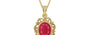 Ashtadhatu Ruby Pendant Prime Quality (P5)
