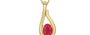 Ashtadhatu Ruby Pendant Prime Quality (P9)