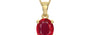 Ashtadhatu Ruby Pendant Rare Quality (P10)