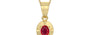 Ashtadhatu Ruby Pendant Rare Quality (P11)