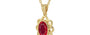 Ashtadhatu Ruby Pendant Rare Quality (P3)