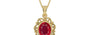 Ashtadhatu Ruby Pendant Rare Quality (P5)