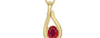 Ashtadhatu Ruby Pendant Rare Quality (P9)