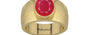 Ashtadhatu Ruby Ring Prime Quality (R1)