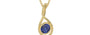 Ashtadhatu Thailand Blue Sapphire Pendant Fine Quality (P1)