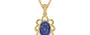 Ashtadhatu Thailand Blue Sapphire Pendant Fine Quality (P3)