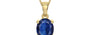 Ashtadhatu Thailand Blue Sapphire Pendant Limited Quality (P10)