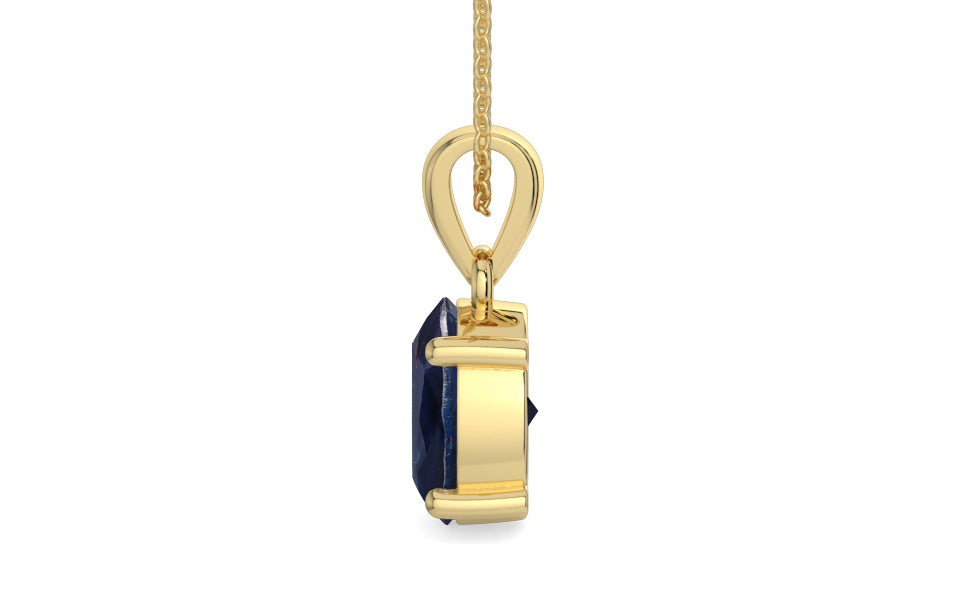 Ashtadhatu Thailand Blue Sapphire Pendant Limited Quality (P10)
