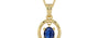 Ashtadhatu Thailand Blue Sapphire Pendant Limited Quality (P2)