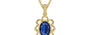 Ashtadhatu Thailand Blue Sapphire Pendant Limited Quality (P3)