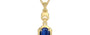 Ashtadhatu Thailand Blue Sapphire Pendant Limited Quality (P6)