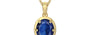 Ashtadhatu Thailand Blue Sapphire Pendant Limited Quality (P8)