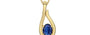 Ashtadhatu Thailand Blue Sapphire Pendant Limited Quality (P9)