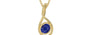 Ashtadhatu Thailand Blue Sapphire Pendant Prime Quality (P1)