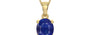 Ashtadhatu Thailand Blue Sapphire Pendant Prime Quality (P10)