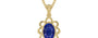 Ashtadhatu Thailand Blue Sapphire Pendant Prime Quality (P3)
