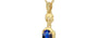 Ashtadhatu Thailand Blue Sapphire Pendant Rare Quality (P6)
