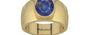 Ashtadhatu Thailand Blue Sapphire Ring Fine Quality (R1)