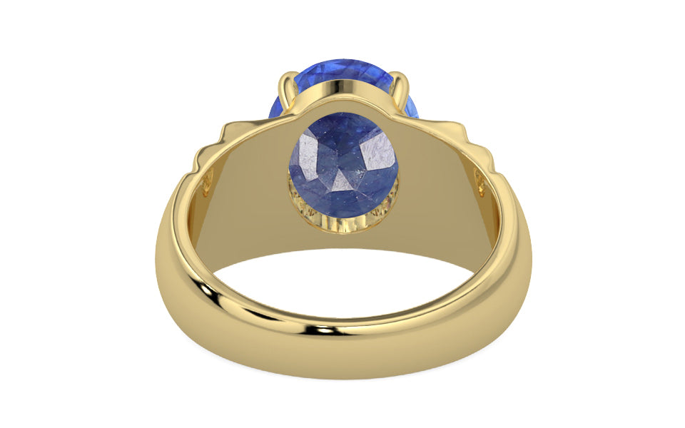 Ashtadhatu Thailand Blue Sapphire Ring Fine Quality (R4)