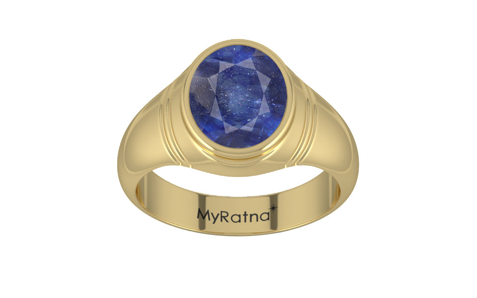 Ashtadhatu Thailand Blue Sapphire Ring Fine Quality (R7)