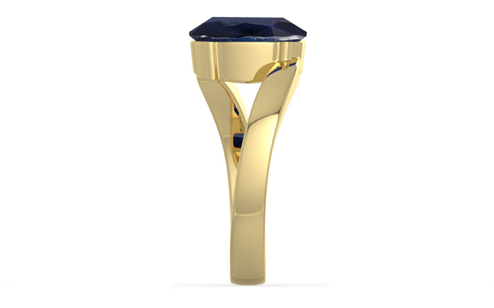 Ashtadhatu Thailand Blue Sapphire Ring Limited Quality (R2)