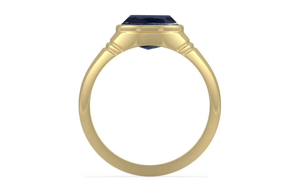 Ashtadhatu Thailand Blue Sapphire Ring Limited Quality (R7)