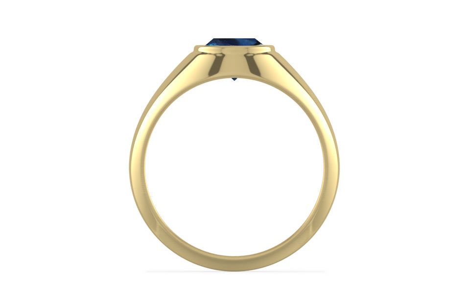 Ashtadhatu Thailand Blue Sapphire Ring Rare Quality (R12)