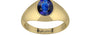 Ashtadhatu Thailand Blue Sapphire Ring Rare Quality (R12)