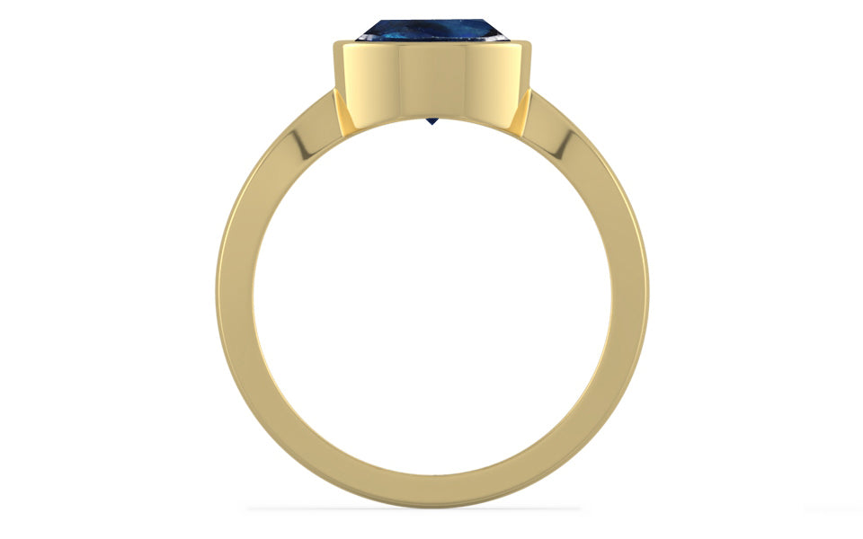 Ashtadhatu Thailand Blue Sapphire Ring Rare Quality (R9)
