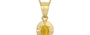 Ashtadhatu Thailand Yellow Sapphire Pendant Fine Quality (P11)