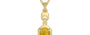 Ashtadhatu Thailand Yellow Sapphire Pendant Fine Quality (P6)