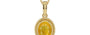 Ashtadhatu Thailand Yellow Sapphire Pendant Fine Quality (P7)