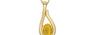 Ashtadhatu Thailand Yellow Sapphire Pendant Fine Quality (P9)