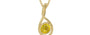 Ashtadhatu Thailand Yellow Sapphire Pendant Limited Quality (P1)