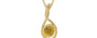 Ashtadhatu Thailand Yellow Sapphire Pendant Prime Quality (P1)