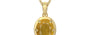 Ashtadhatu Thailand Yellow Sapphire Pendant Prime Quality (P8)