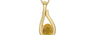 Ashtadhatu Thailand Yellow Sapphire Pendant Prime Quality (P9)