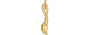 Ashtadhatu Thailand Yellow Sapphire Pendant Rare Quality (P1)