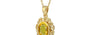 Ashtadhatu Thailand Yellow Sapphire Pendant Rare Quality (P5)