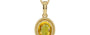 Ashtadhatu Thailand Yellow Sapphire Pendant Rare Quality (P7)