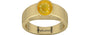 Ashtadhatu Thailand Yellow Sapphire Ring Fine Quality (R10)