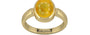 Ashtadhatu Thailand Yellow Sapphire Ring Fine Quality (R6)