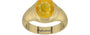 Ashtadhatu Thailand Yellow Sapphire Ring Fine Quality (R7)