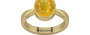 Ashtadhatu Thailand Yellow Sapphire Ring Fine Quality (R9)