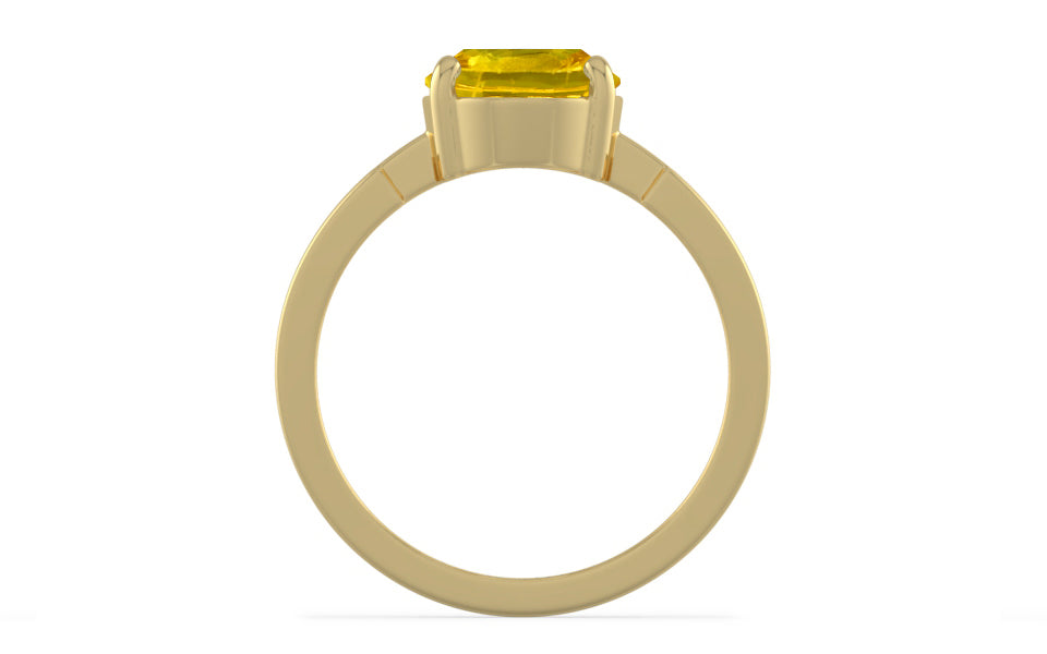 Ashtadhatu Thailand Yellow Sapphire Ring Limited Quality (R8)